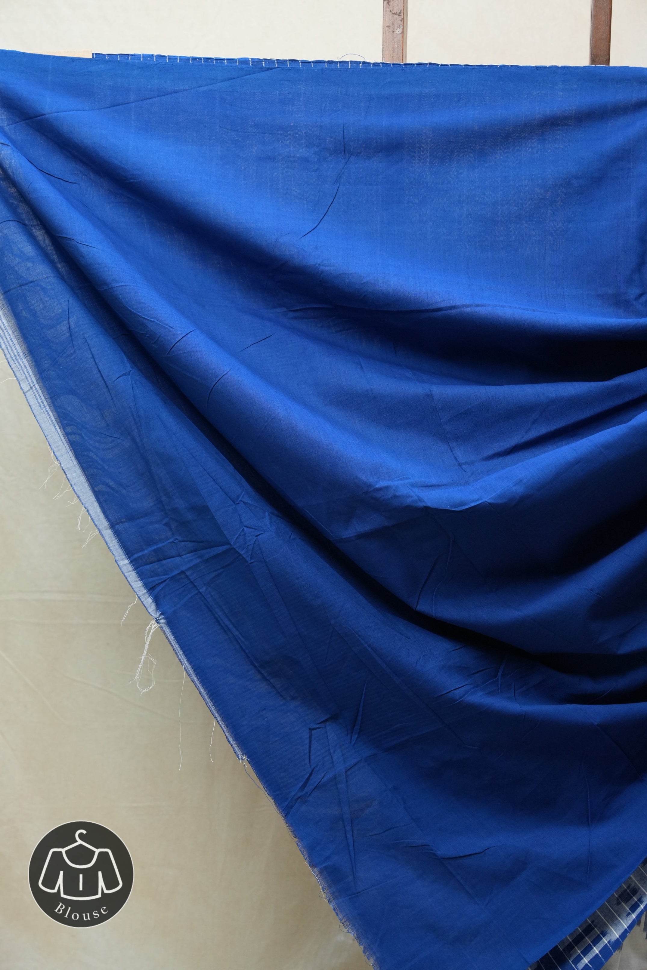 Powder Blue Pochampalli Cotton Ikat Saree - SRPBPCIS517