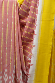 Red Pochampalli Cotton Ikat Saree - SRRPCIS507