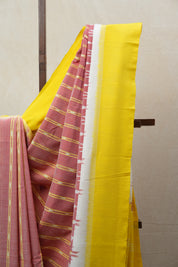 Red Pochampalli Cotton Ikat Saree - SRRPCIS507