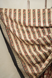 Maroon HBP Cotton Saree - SRMCS2887