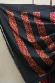 Pink Pochampalli Cotton Ikat Saree - SRPPCIS506