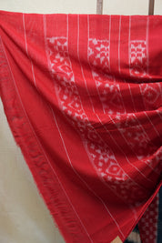 Multi Color Pochampalli Cotton Ikat Saree - SRMCPCIS513