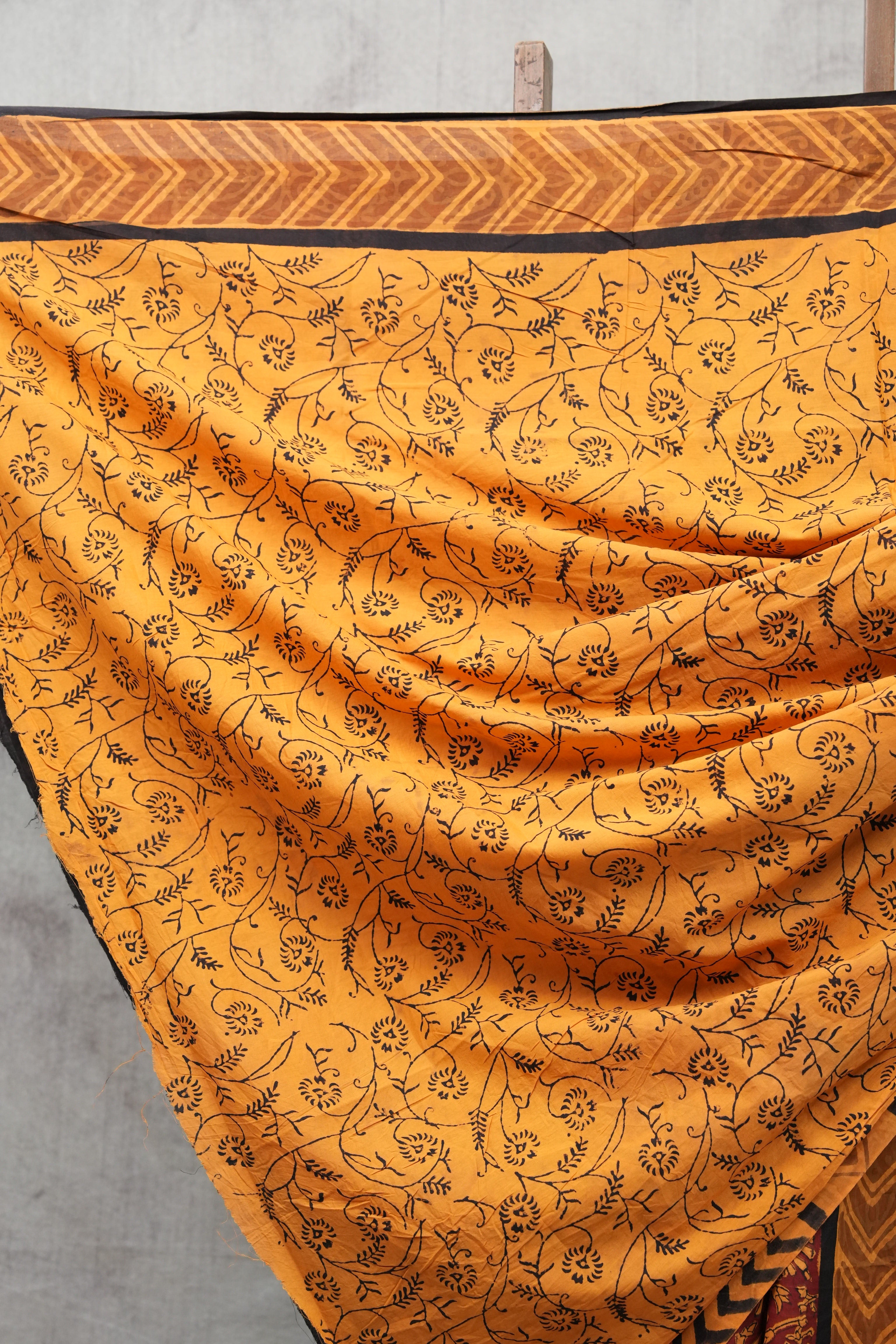 Maroon HBP Cotton Saree-SRMCS2151