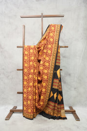 Maroon HBP Cotton Saree-SRMCS2147