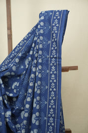 Blue HBP Cotton Saree - SRBCS3616