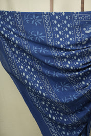 Blue HBP Cotton Saree - SRBCS3616