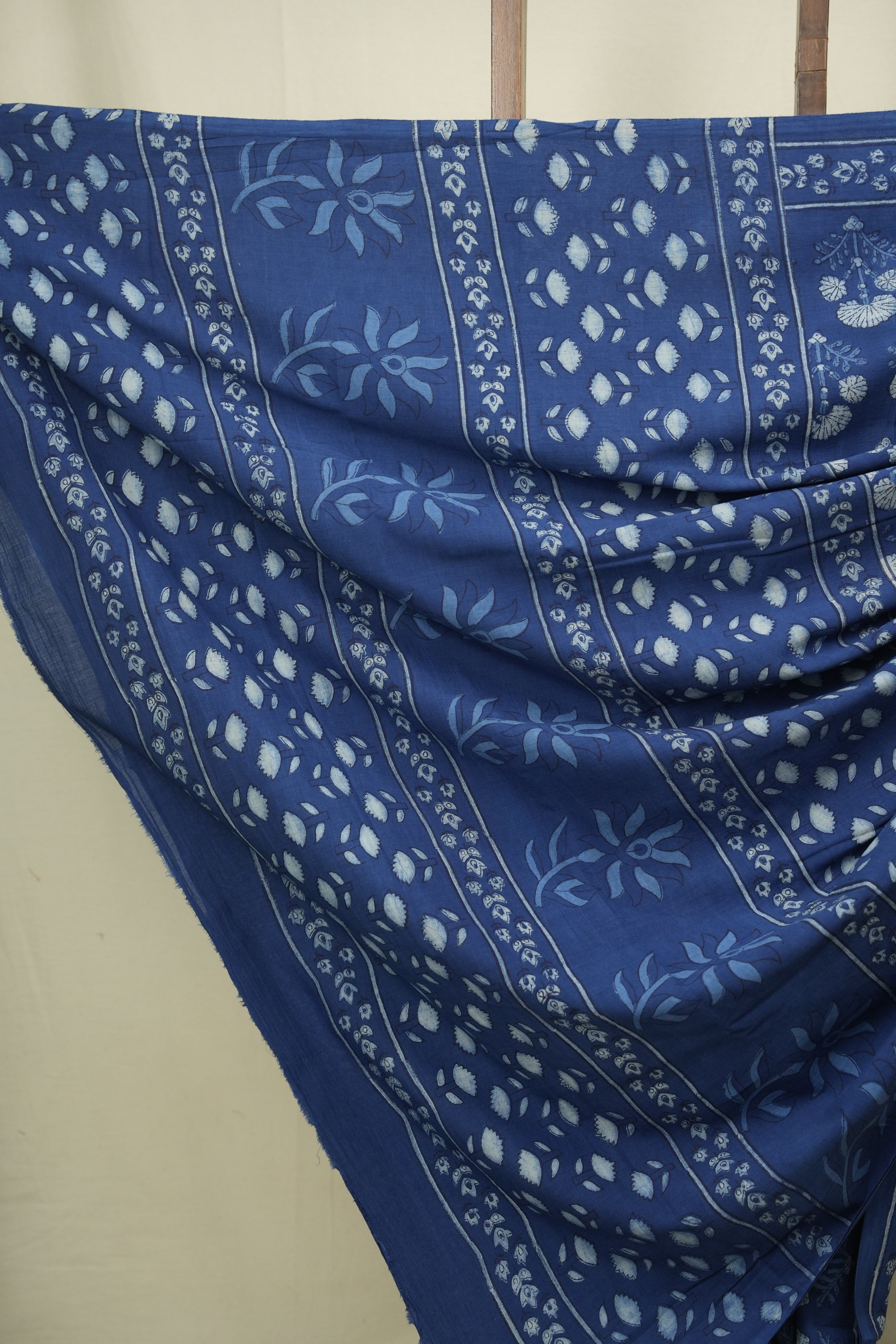 Blue HBP Cotton Saree - SRBCS3616