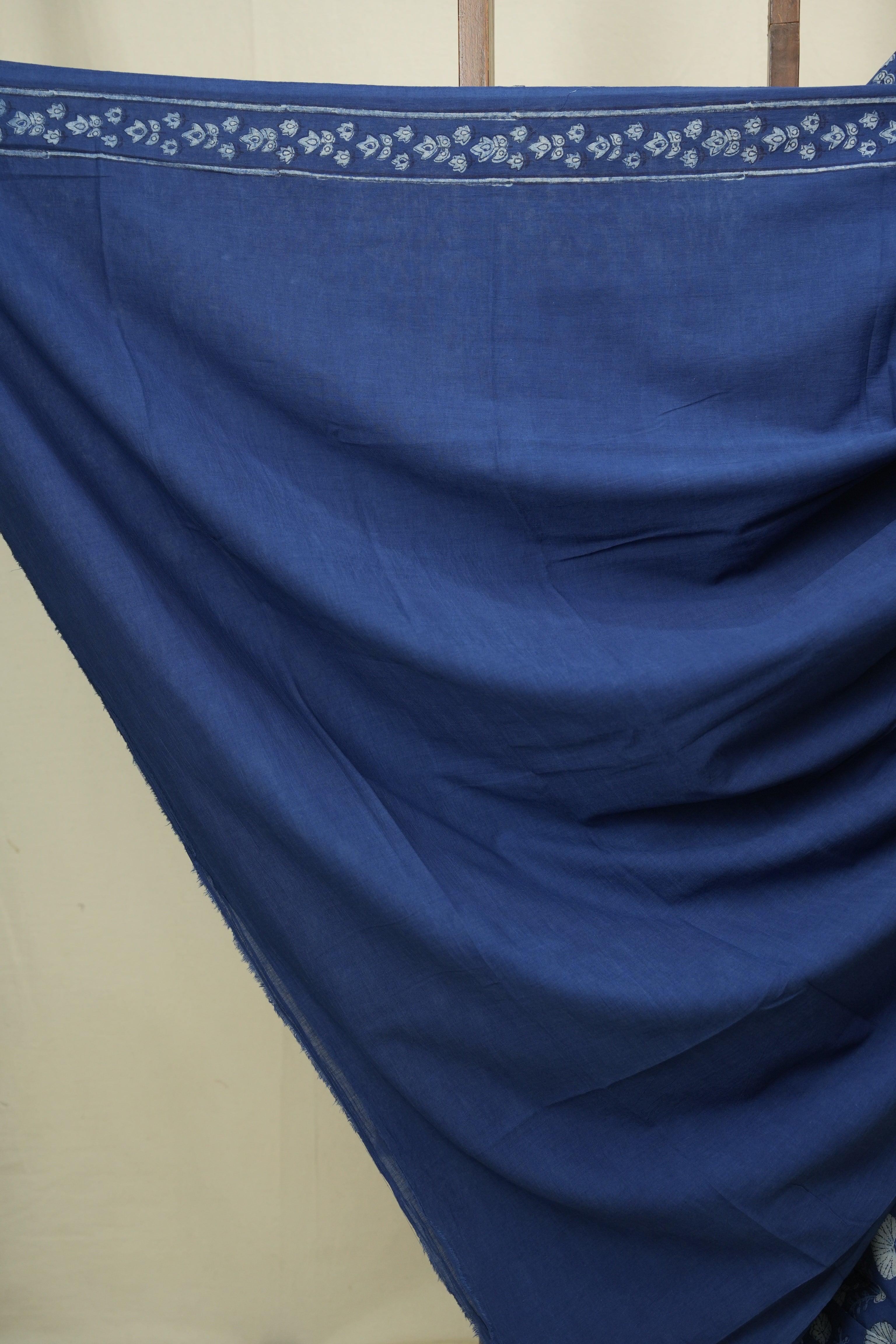 Blue HBP Cotton Saree - SRBCS3616