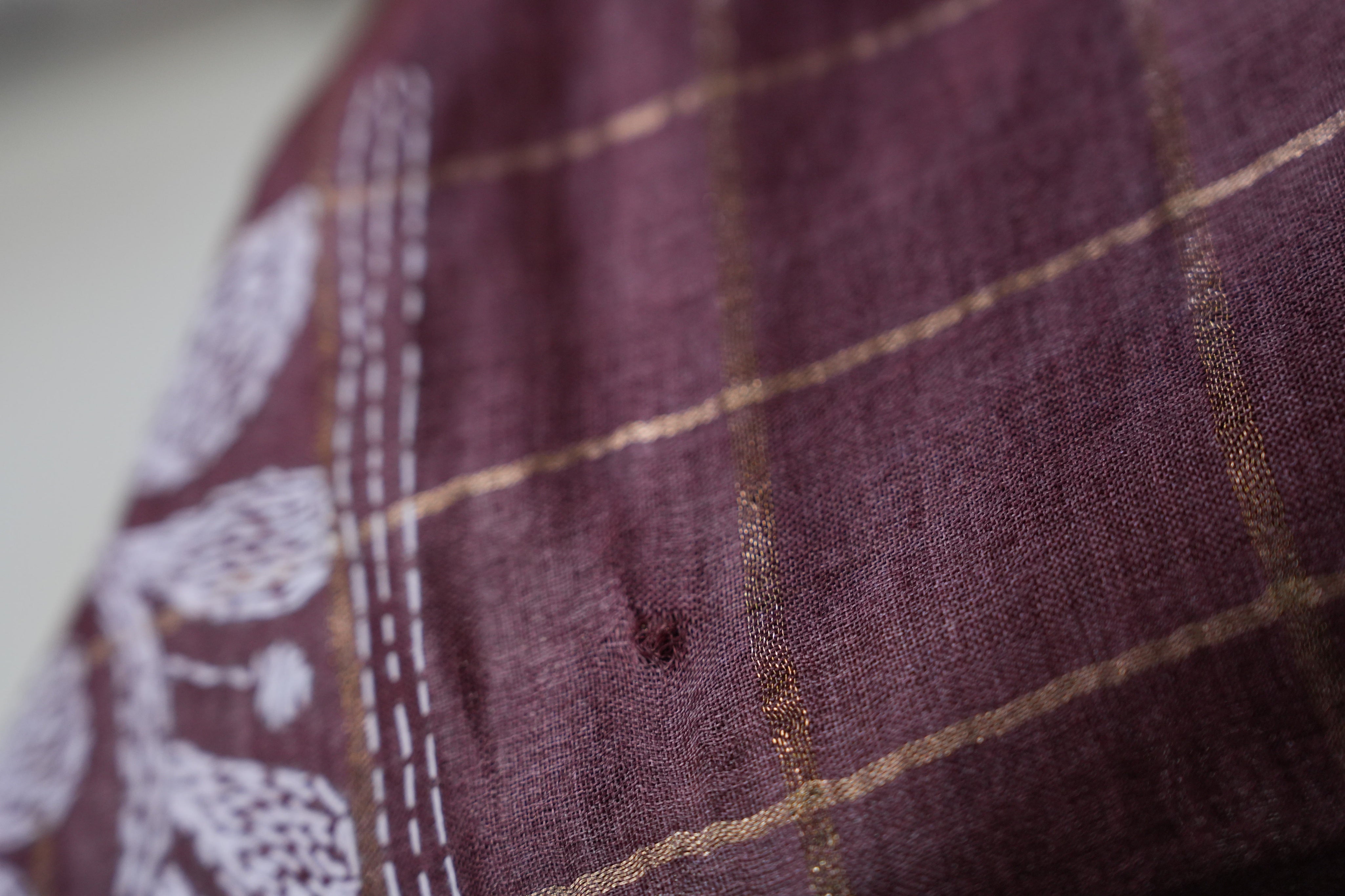 Onion Pink Tussar Silk Saree - SROPTSS1376