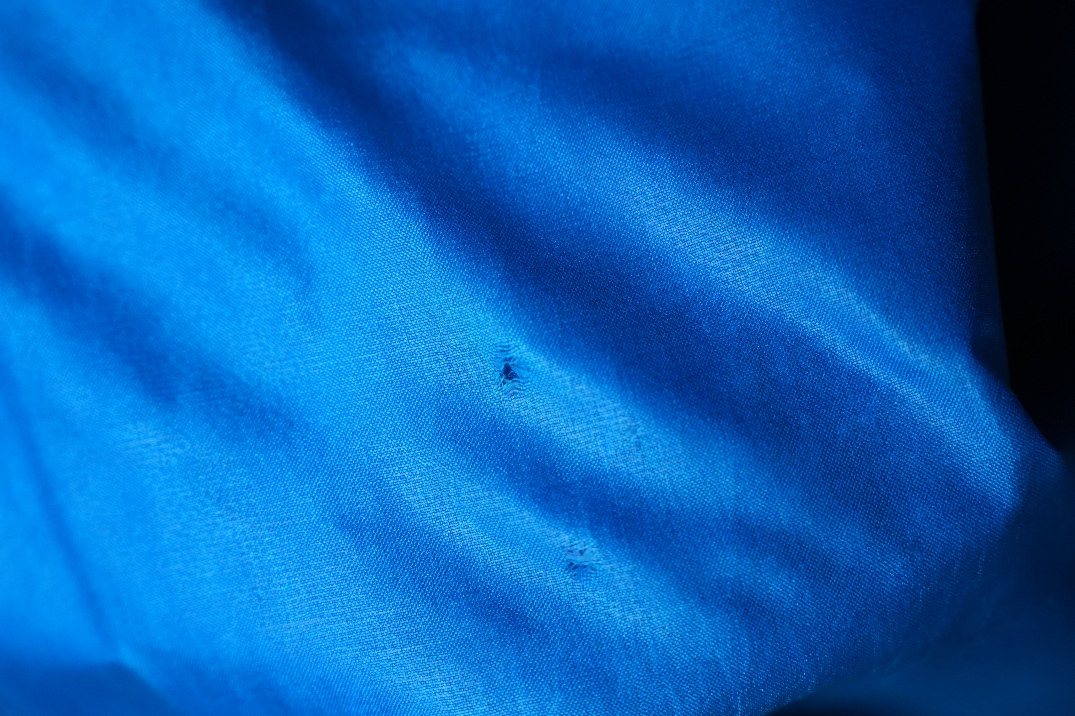 Blue Tussar Silk Saree - SRBTSS1373