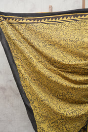 Moss Green HBP Cotton Saree-SRMGCS2141