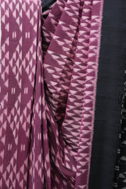 Magenta Pochampalli Cotton Ikat Saree - SRMPCIS479