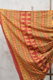 Black HBP Cotton Saree-SRBCS2143