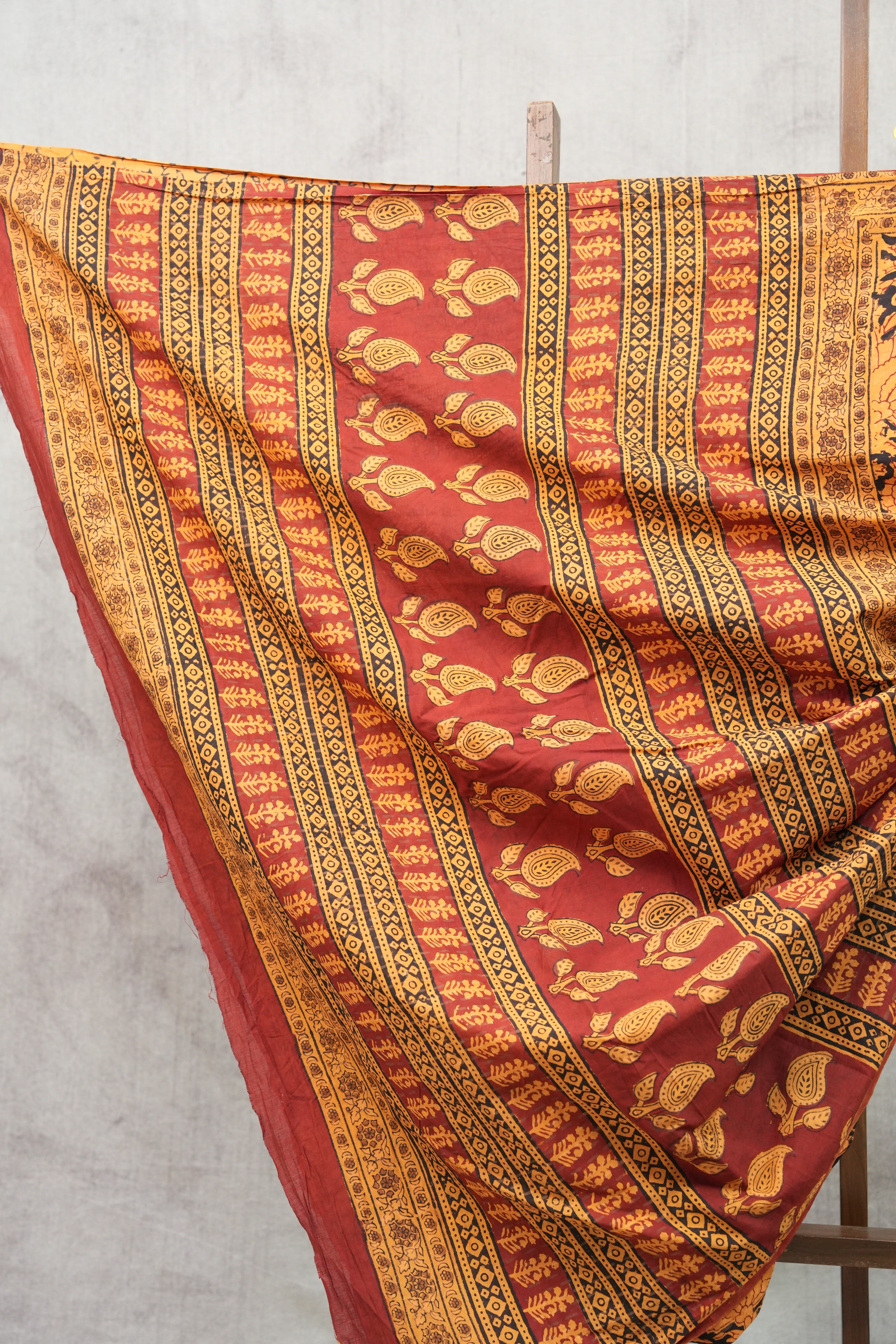 Black HBP Cotton Saree-SRBCS2143