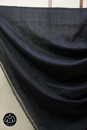 Magenta Pochampalli Cotton Ikat Saree - SRMPCIS479