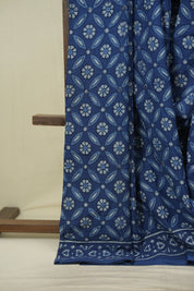 Blue HBP Cotton Saree - SRBCS3615