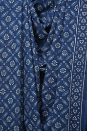 Blue HBP Cotton Saree - SRBCS3615