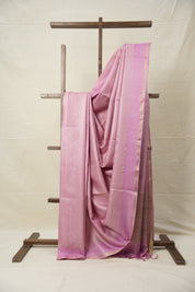 Pink Tussar Silk Saree - SRPTSS1586