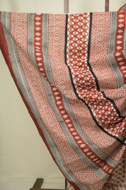 Cream HBP Cotton Saree - SRCCS3689
