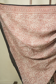 Cream HBP Cotton Saree - SRCCS3683