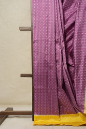 Onion Pink Pochampalli Silk Ikat Saree - SROPPSIS281