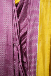 Onion Pink Pochampalli Silk Ikat Saree - SROPPSIS281