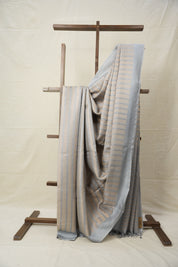 Powder Blue Tussar Silk Saree - SRPBTSS1644