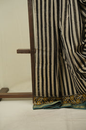 Cream HBP Cotton Silk Saree With Chanderi Border - SRCCSS1742