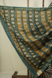 Cream HBP Cotton Silk Saree With Chanderi Border - SRCCSS1742