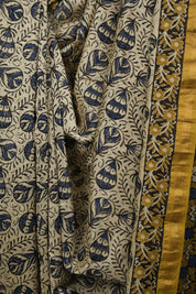Cream HBP Cotton Silk Saree With Chanderi Border - SRCCSS1744