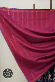 Blue Rajkot Patola Silk Saree - SRBRPSS463