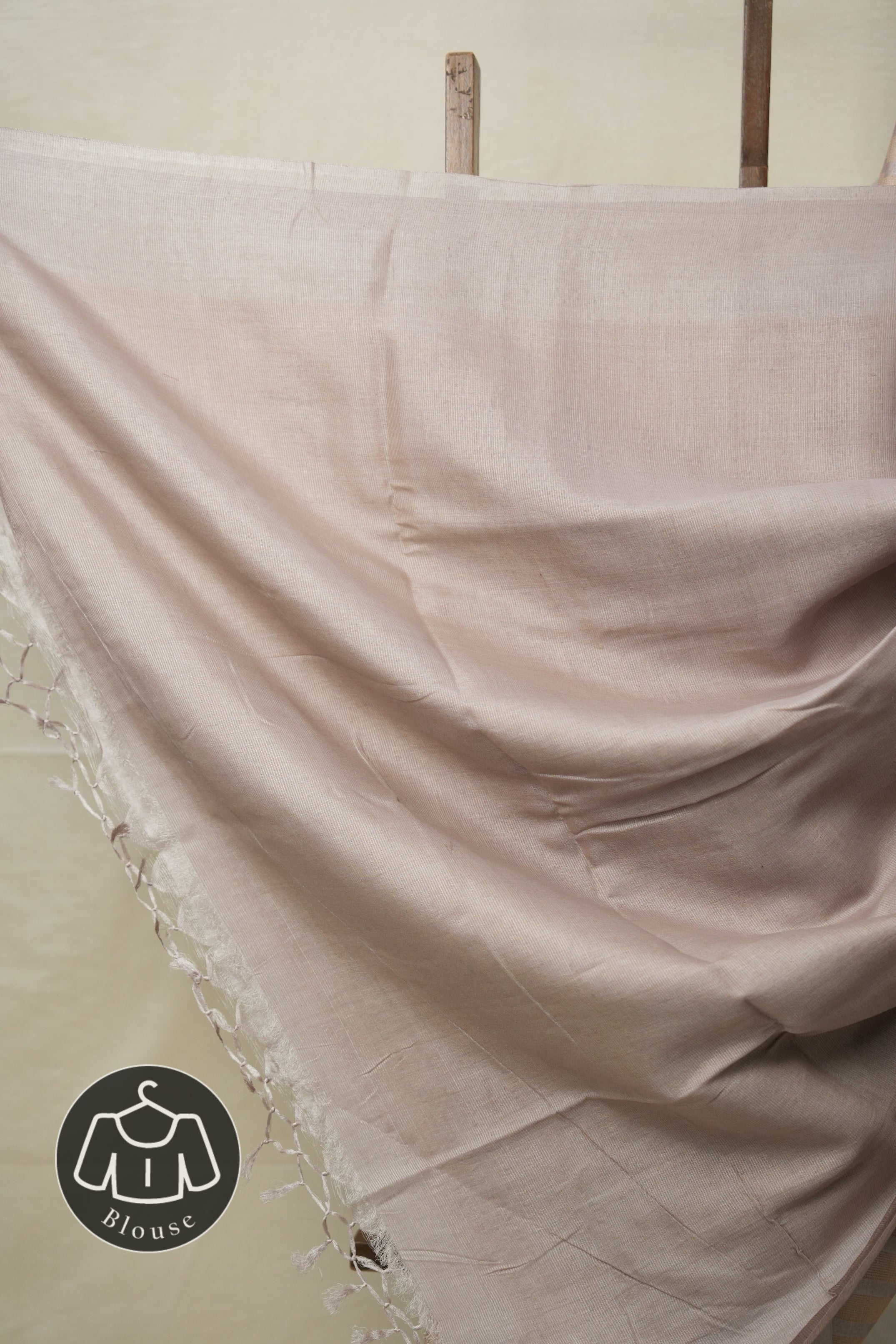 Beige Gold Tussar Silk Saree - SRBGTSS1645