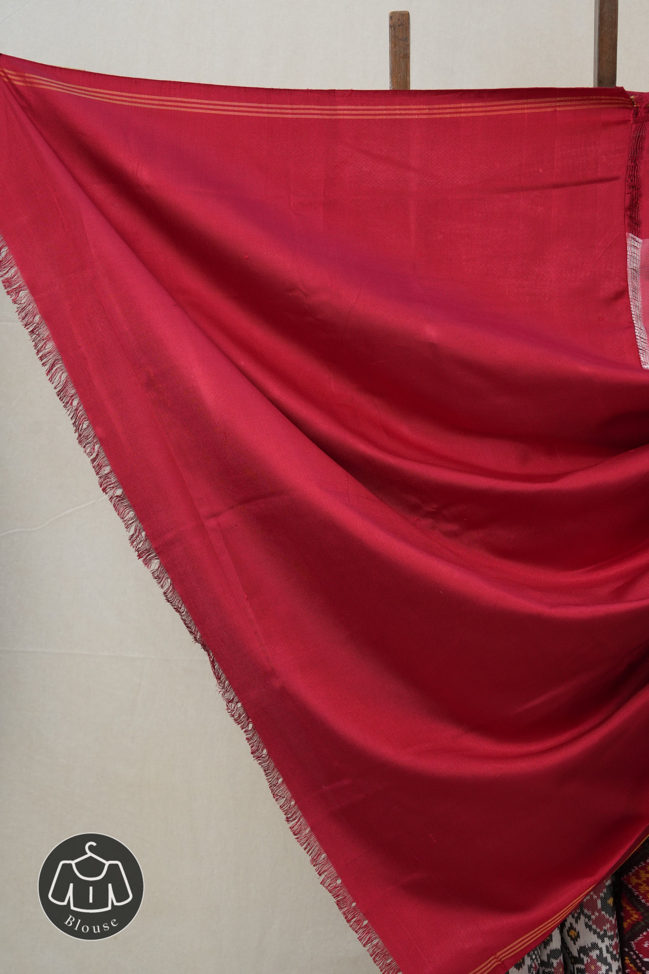 Maroon Rajkot Patola Silk Saree - SRMRPSS462