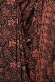 Brick HBP Cotton Saree - SRBCS3652