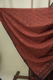 Brick HBP Cotton Saree - SRBCS3652
