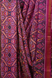 Pink Rajkot Patola Silk Saree - SRPRPSS460