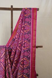 Pink Rajkot Patola Silk Saree - SRPRPSS460