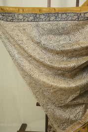 Cream HBP Cotton Silk Saree With Chanderi Border - SRCCSS1763