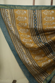 Cream HBP Cotton Silk Saree With Chanderi Border - SRCCSS1767