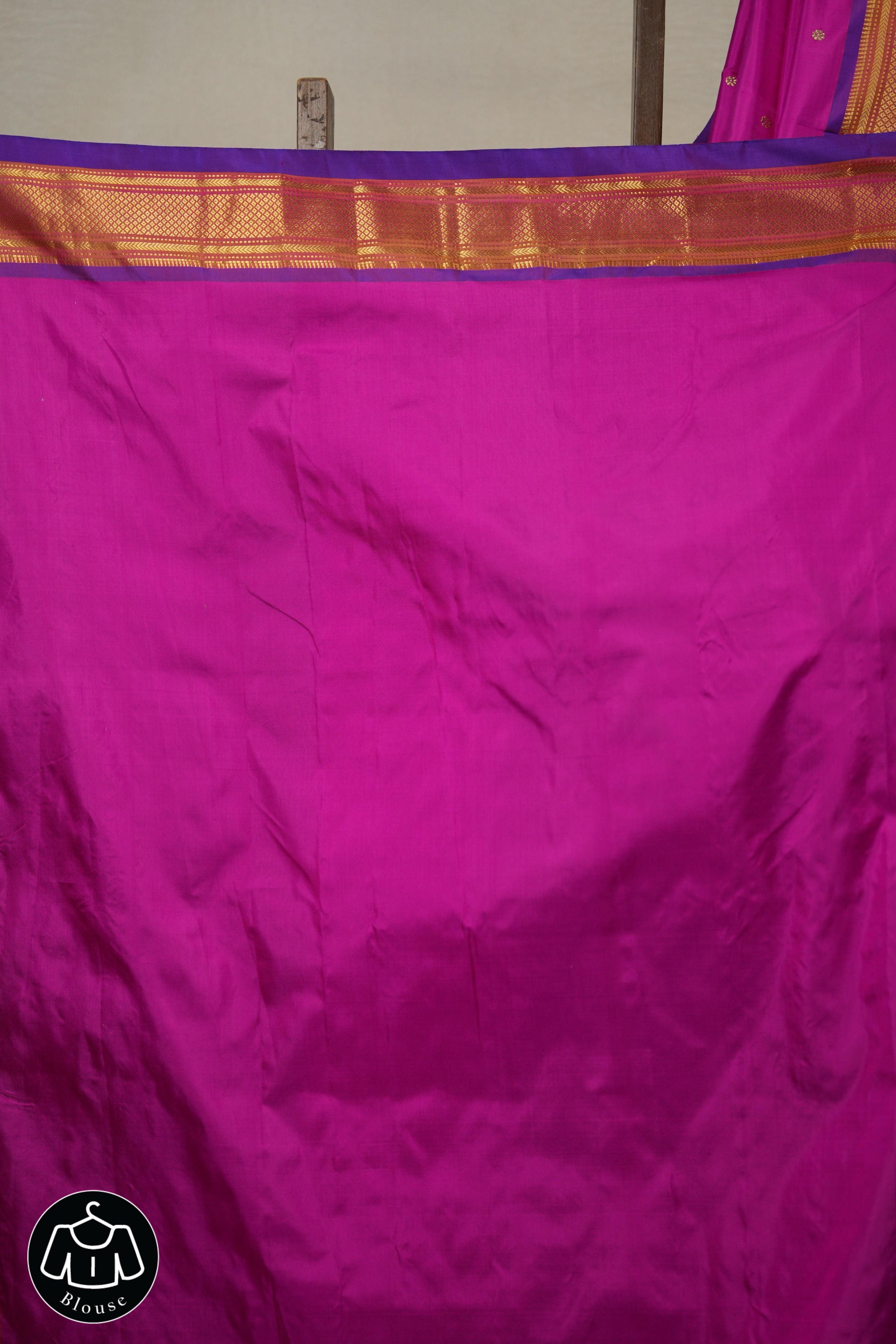Rani Pink Silk Paithani Saree - SRRPSPS756