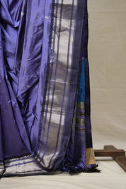 Lavender Silk Paithani Saree - SRLSPS755