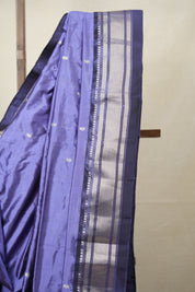 Lavender Silk Paithani Saree - SRLSPS755
