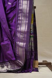 Purple Silk Paithani Saree - SRPSPS752