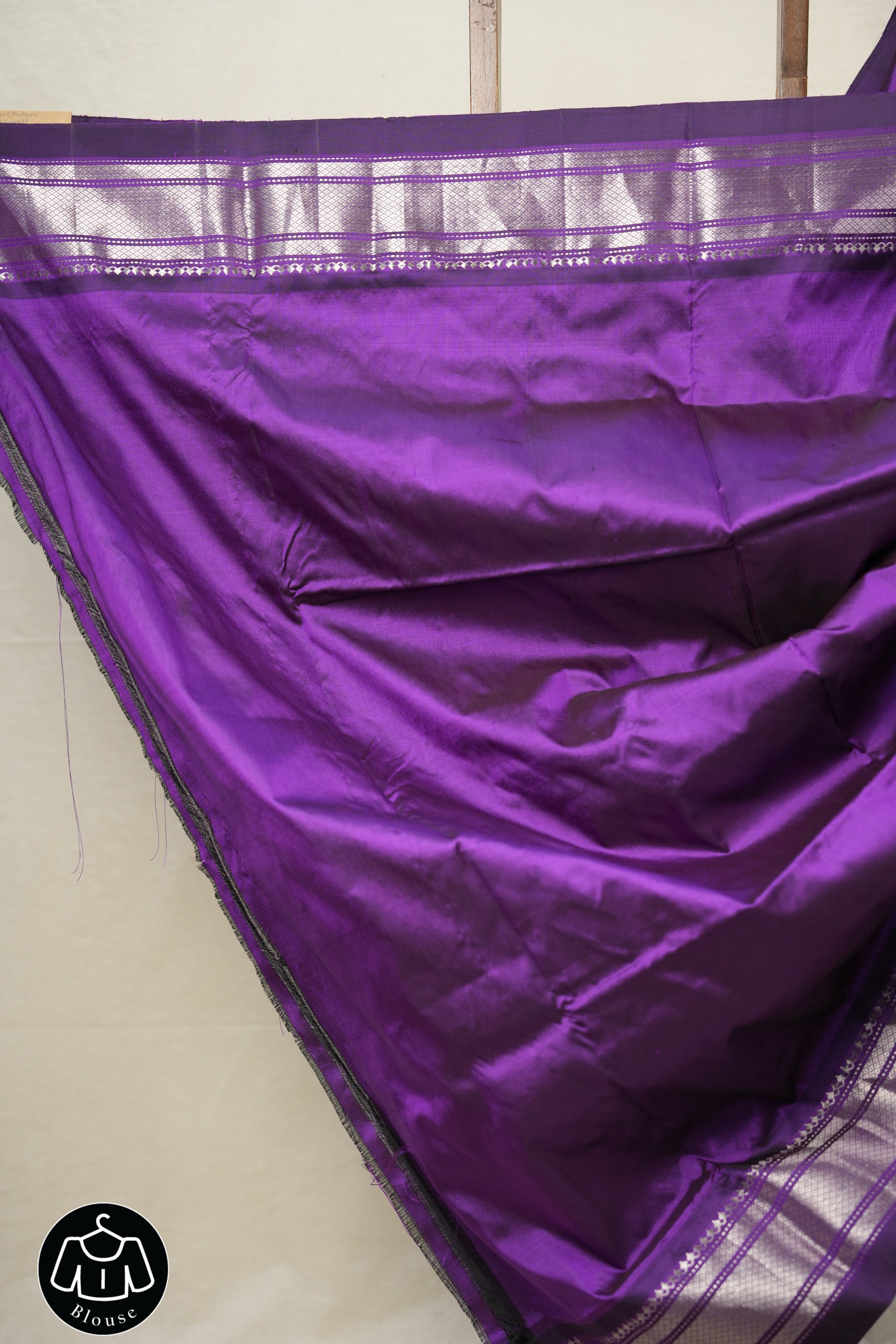 Purple Silk Paithani Saree - SRPSPS752