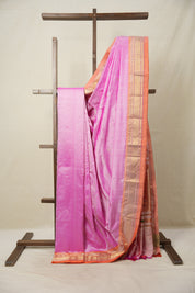 Pink Silk Paithani Saree - SRPSPS750