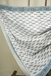 Grey HBP Cotton Saree - SRGCS3696