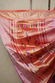 Pink Silk Paithani Saree - SRPSPS750