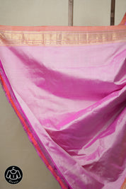 Pink Silk Paithani Saree - SRPSPS750