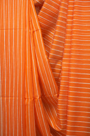 Orange Maheshwari Saree - SROMS1376