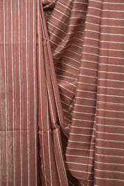 Maroon Maheshwari Saree - SRMMS1373